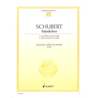 9790001087322 - Leise flehen meine Lieder D 957 4 +