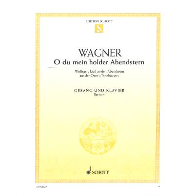 9790001088244 - O du mein holder Abendstern (Tannhäuser)