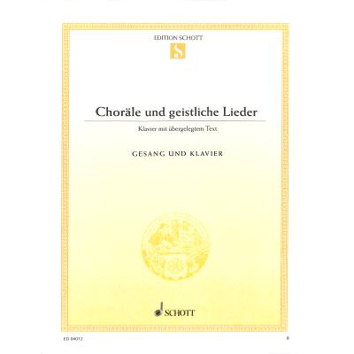 9790001088435 - Choräle + geistliche Lieder