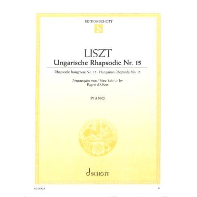 9790001089142 - Ungarische Rhapsodie 15 a-moll