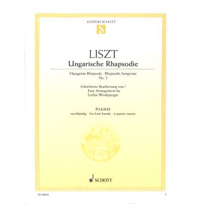 9790001089265 - Ungarische Rhapsodie 2 cis-moll