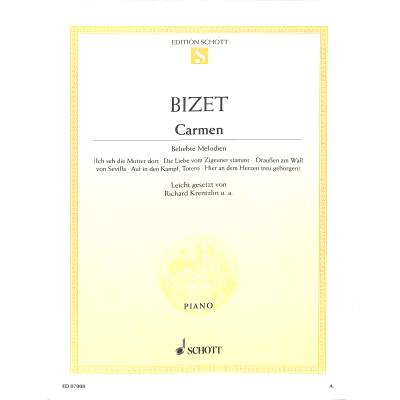 9790001089418 - Beliebte Melodien aus Carmen