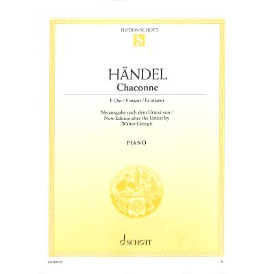 9790001091435 - Chaconne F-Dur 9790001091435 - Chaconne F-Dur