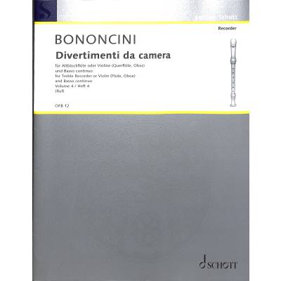 9790001098915 - Divertimento da camera 7 8 Bd 4