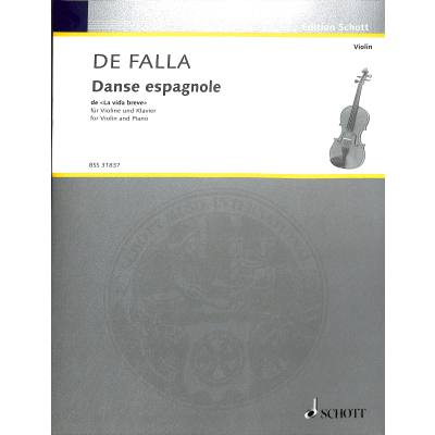 9790001107259 - Danse espagnole aus la vida breve