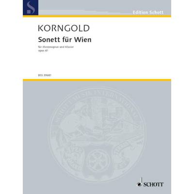 9790001109956 - Sonett für Wien op 41