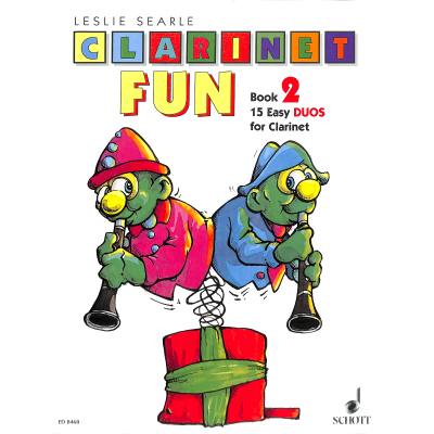 9790001112697 - Clarinet fun 2 - 15 easy duets