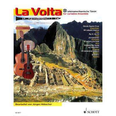 9790001123693 - La volta - 8 lateinamerikanische Tänze