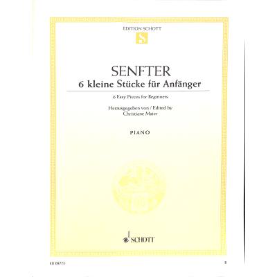 9790001124225 - 6 kleine Stücke für Anfänger 9790001124225 - 6 kleine Stücke für Anfänger