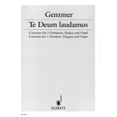 9790001124881 - Te deum laudamus - Concerto