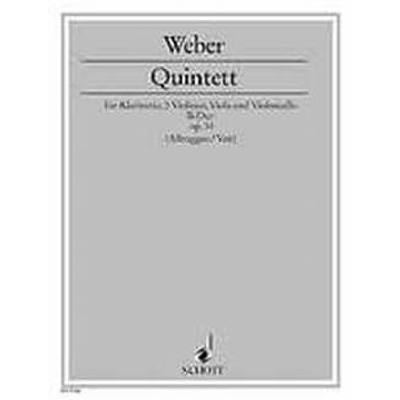 9790001127349 - Quintett B-Dur op 34