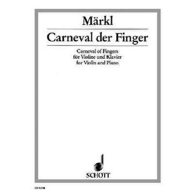 9790001129398 - Carneval der Finger - 3 Etüden