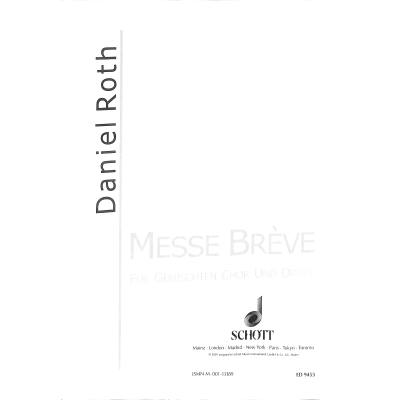 9790001131896 - Messe breve