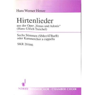 9790001134613 - Hirtenlieder (Venus und Adonis)