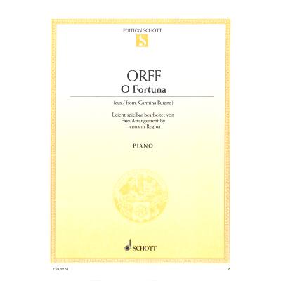 9790001145138 - O fortuna (Carmina burana)