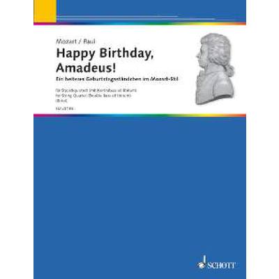 9790001147446 - Happy birthday Amadeus