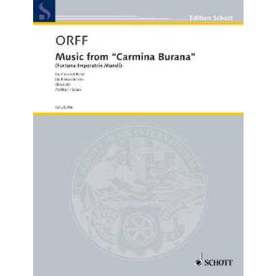 9790001150187 - Music from Carmina Burana (Fortuna imperatrix mundi)