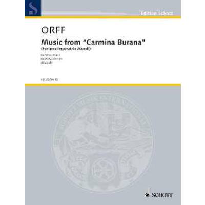 9790001150194 - Music from Carmina Burana (Fortuna imperatrix mundi)