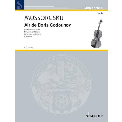 9790001152136 - Air de Boris Godunow