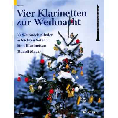 9790001154154 - 4 Klarinetten zur Weihnacht