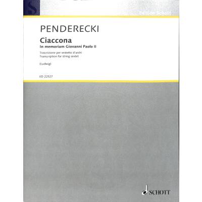 9790001160643 - Ciaccona