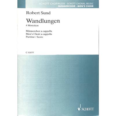 9790001169844 - Wandlungen - 4 Motetten