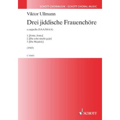 9790001170796 - 3 jiddische Frauenchöre