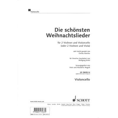 9790001172639 - Die schönsten Weihnachtslieder