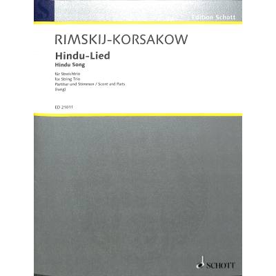 9790001174954 - Hindu Lied (aus Sadko)