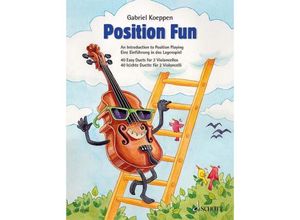 9790001187695 - Position Fun 2 Violoncelli Spielpartitur - Gabriel Koeppen Geheftet