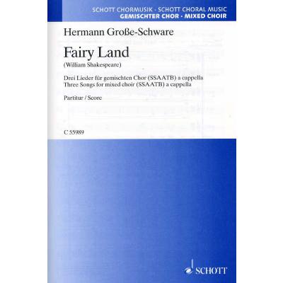 9790001196307 - Fairy land | 3 Lieder