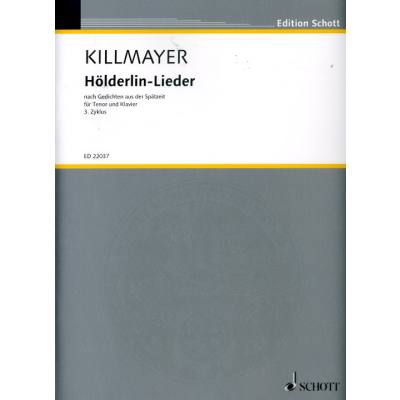 9790001200684 - Hölderlin Lieder - Zyklus 3