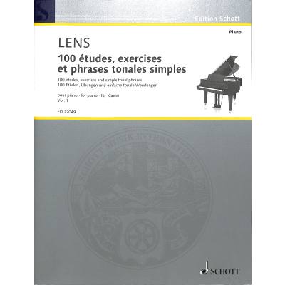 9790001202114 - 100 Etudes exercises et phrases tonales simples 1