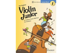 9790001205870 - Violin Junior Lesson Book 1 - Ros Stephen Geheftet