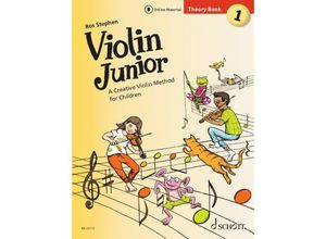 9790001205924 - Violin Junior Theory Book 1 - Ros Stephen Geheftet