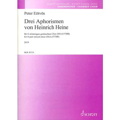 9790001214070 - 3 Aphorismen von Heinrich Heine