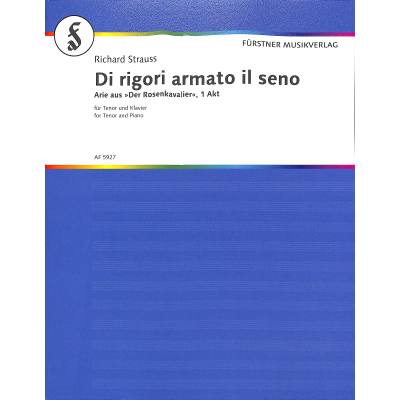 9790002001860 - Di rigori armato il seno (aus Rosenkavalier)