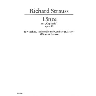 9790002003581 - Capriccio Tänze op 85