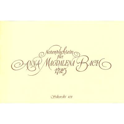 9790003000022 - Notenbüchlein für Anna Magdalena
