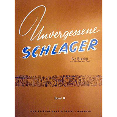 9790003001227 - Unvergessene Schlager 3