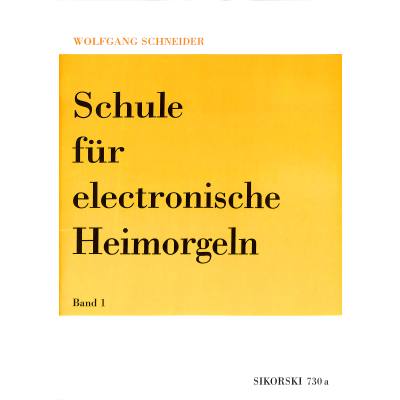 9790003008301 - Schule für elektronische Heimorgel 1