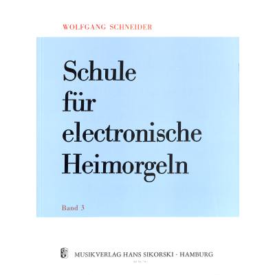 9790003008318 - Schule für elektronische Heimorgel 3