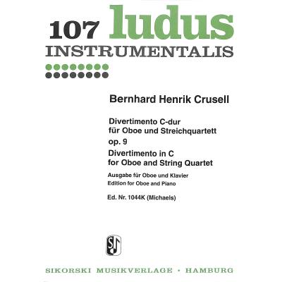 9790003010854 - Divertimento C-Dur op 9