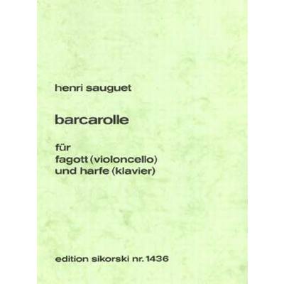 9790003013756 - Barcarolle