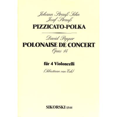 9790003014333 - Pizzicato Polka op 449 + Polonaise de concert