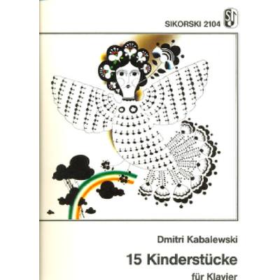 9790003016849 - 15 Kinderstücke 1 op 27