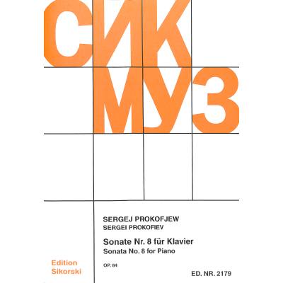 9790003017433 - Sonate 8 op 84