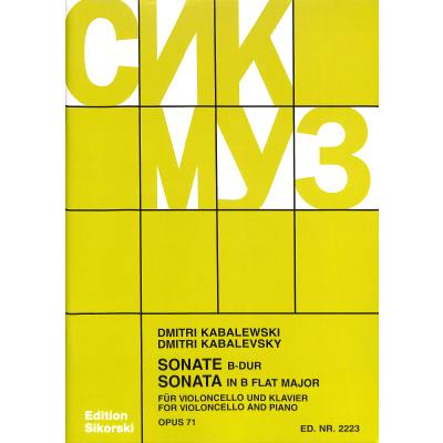9790003017792 - Sonate op 71