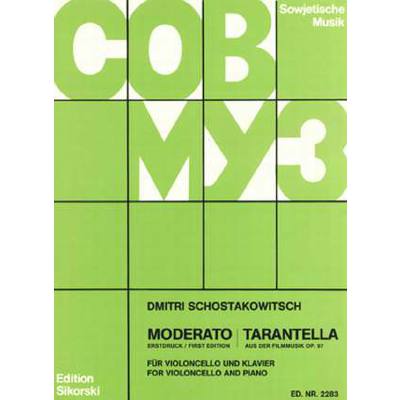 9790003018249 - Moderato + Tarantella op 97