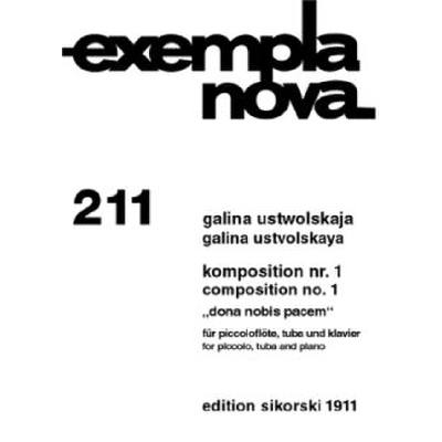 9790003027289 - Komposition 1 dona nobis pacem